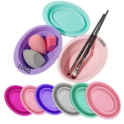 Silicone Collapsible Brush Cleaning Bowl