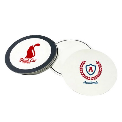 Eco-friendly Round Absorbent Paper Coaster