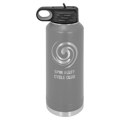 Polar Camel 40 oz. Dark Gray Water Bottle