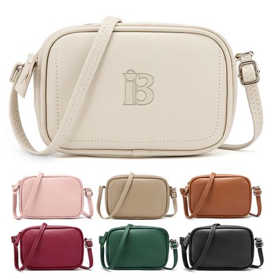 PU Leather Crossbody Bag for Women