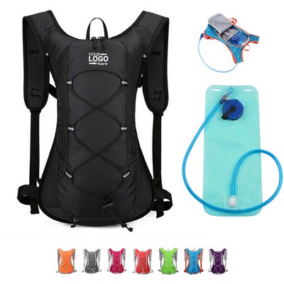 Hydration Backpack With 2L Water Bladder