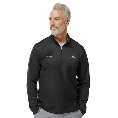 Adidas® Ultimate365 Textured Quarter-Zip Pullover