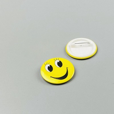 Tinplate Full Color Round Badge Pin 1.6 Inch