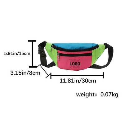 Neon Waist Fanny Pack