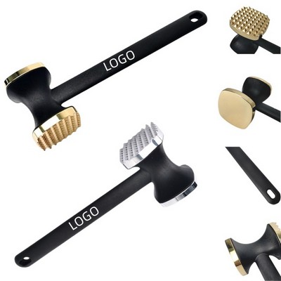 Heavy Duty Stainless Steel Dual Sided Meat Tenderiser Hammer