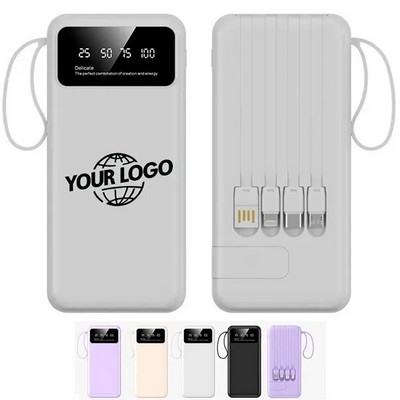 10000mAh Power Bank Fast Charging Portable Charger