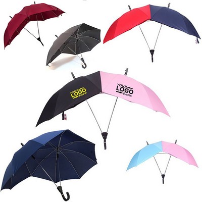 47 Inch Large Couple Umbrella