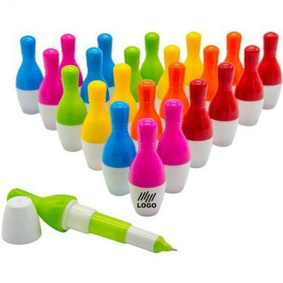 Retractable Bowling Ballpoint Pen