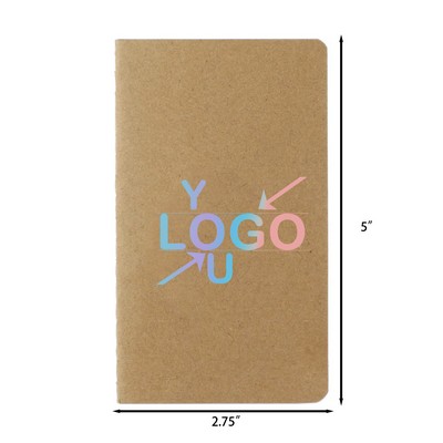 3 Inches x 5 Inches Mini Recycled Notebook