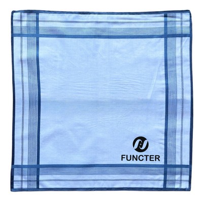 Cotton Hanky Square Handkerchief 15.7 Inch