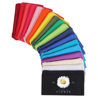 Canvas Makeup Pouch
