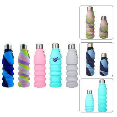 Portable & Eco-Friendly Collapsible Silicone Water Bottle