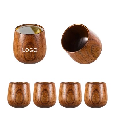Wooden Tea Cup