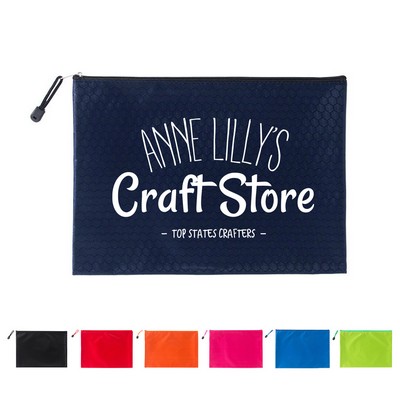 Waterproof PVC Zip File Bag