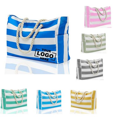 Waterproof Beach Tote Bag Summer Proof Picnic