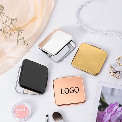 Stainless Steel Double-Sided Mini Mirror