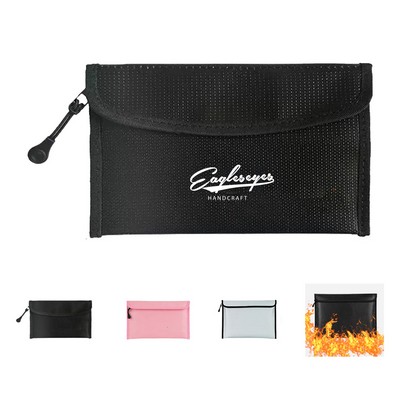 Fireproof Silicone-Coated Document Bag