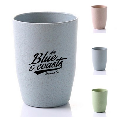 13.5oz Eco-Friendly Wheat Straw Toothbrush Cup