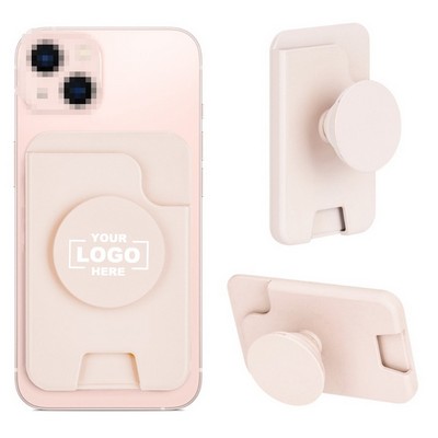 2in1 Phone Magnetic Card Holder Phone Wallet