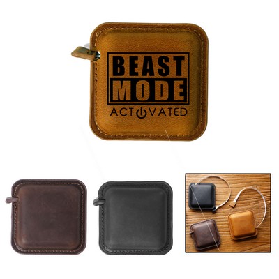 Mini Square Leather Tape Measure