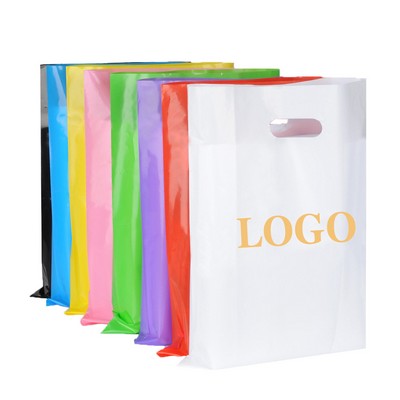 Recyclable Reinforced Handle Plastic Bag10*14''