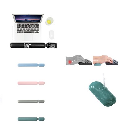 Keyboard and mouse wrist guard set
