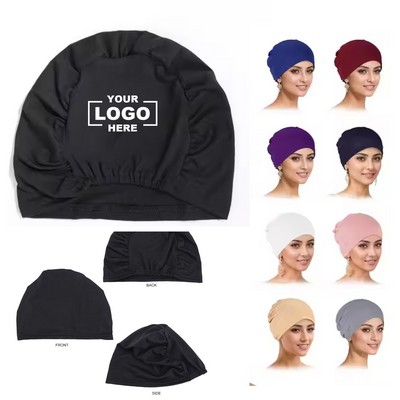 Chic Solid Color Muslim Hijab Cap