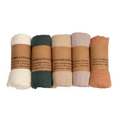 Organic Cotton/Bamboo Baby Blanket