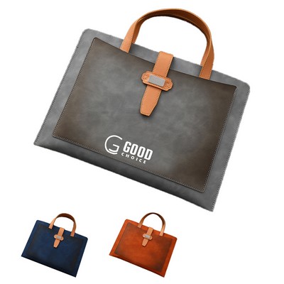 Leather Business Briefcase
