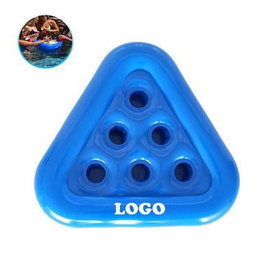 Inflatable Triangular Drink Pong Holder