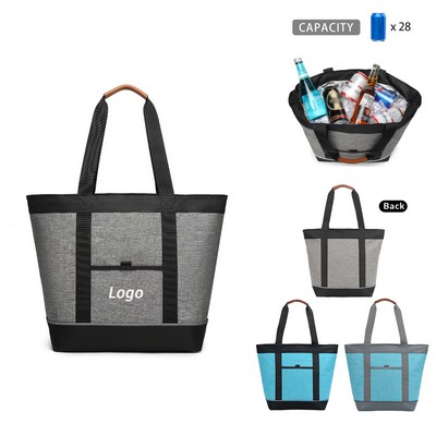 Ultimate 28-Can Insulated Beach Cooler Tote
