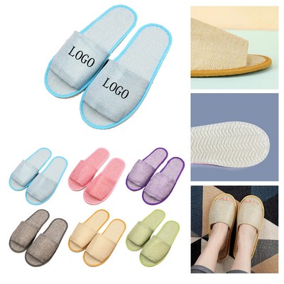 Premium Anti Slip Hotel Stay Slippers