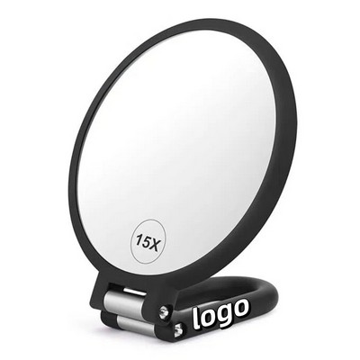 15X Handheld Folding Mirror
