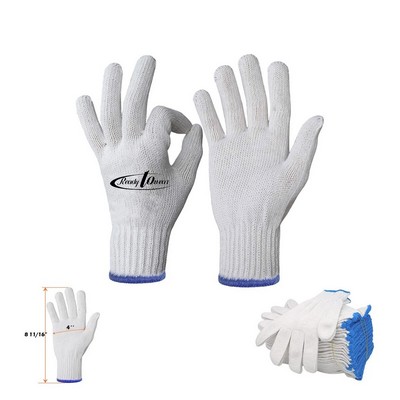 Cotton Working Labor Protective Gloves