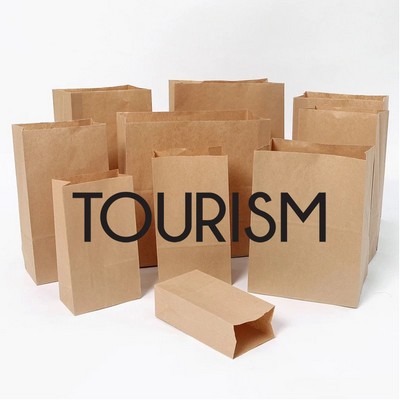 Kraft Brown Paper Barrel Sack Bag