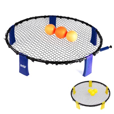 Mini Foldable PVC Beach Volleyball Set