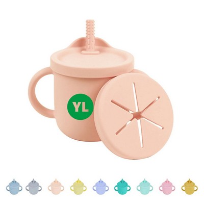 Multi-Functional Silicone Toddler Cup