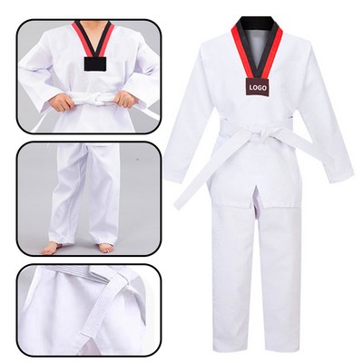 Taekwondo Practice Clothing Attire Set (Top and Pants)