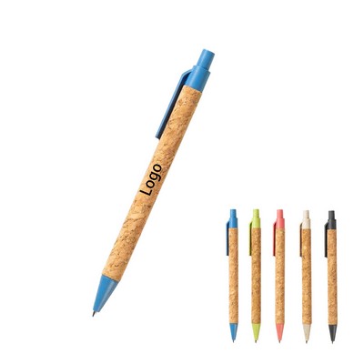 Eco-Friendly Cork Ballpoint Pen