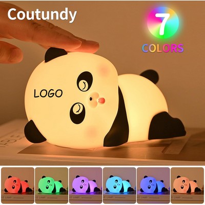 Panda Silicone Tap Night Light