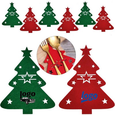 Christmas Tree Insulated Absorbent Flet Coasters