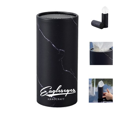 Car Tissue Box with Plastic Lid