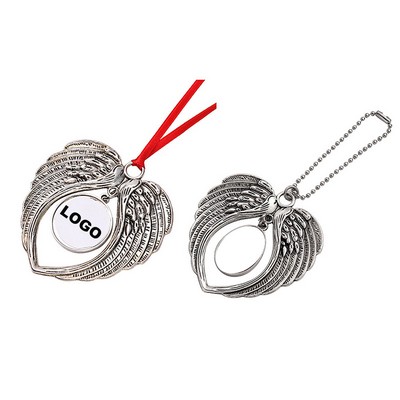 Diy Metal Wing Pendant