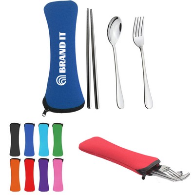 Stainless Steel Utensils Cutlery Kit