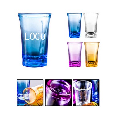 1.2oz Eco Friendly Acrylic Shot Glass
