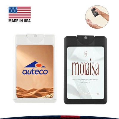 18 ML. Syntrel Credit Card Style Hand Sanitizer Spray