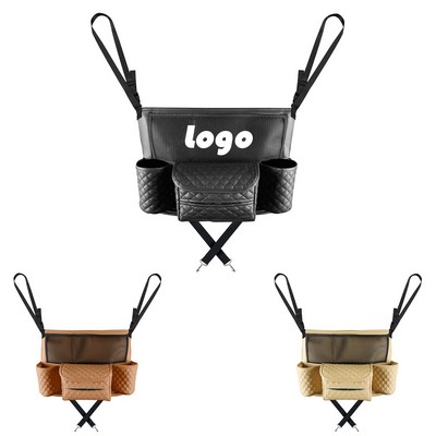 Front Seat Car Organizer with Adjustable Storage