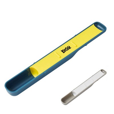 Double Headed Measuring Spoon w/ Adjustable Scale