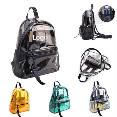 Ladies' Fashion Transparent Backpack
