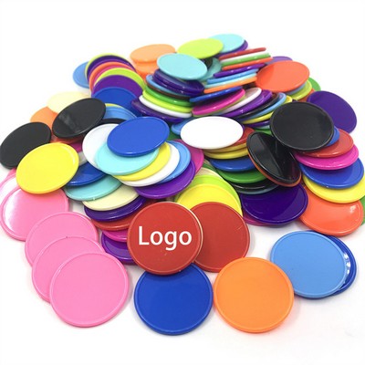 Circular Plastic Points Token